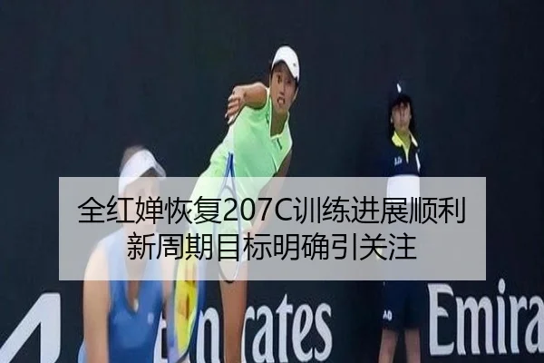 全红婵恢复207C训练进展顺利 新周期目标明确引关注